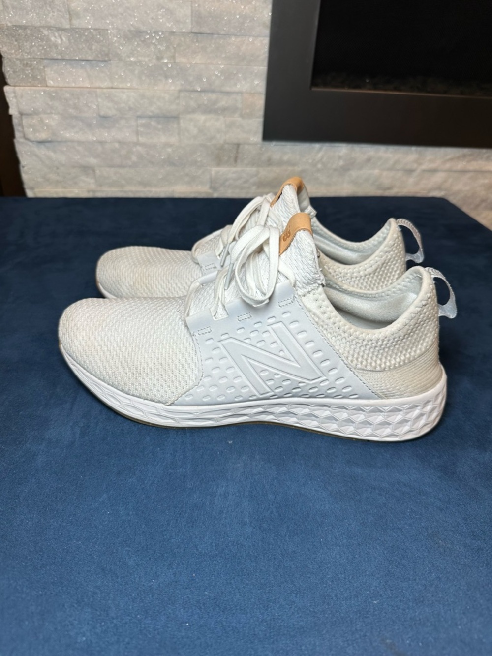 New Balance MCRZRMWS Fresh Foam Cruz Running Shoes - Men’s Size 11 White